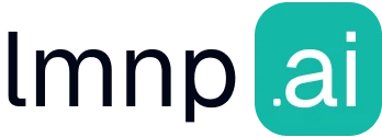 Logo de lmnp.ai, qui intègre la technologie Teledec