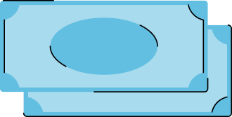 Illustration de billets de banque symbolisant les tarifs clairs et sans abonnement de Teledec.