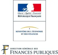 Logo officiel de la Direction Générale des Finances Publiques, garant de la fiabilité et légitimité des télédéclarations via TELEDEC.