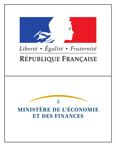 Logo de la République Française et du Ministère de l'Économie et des Finances.