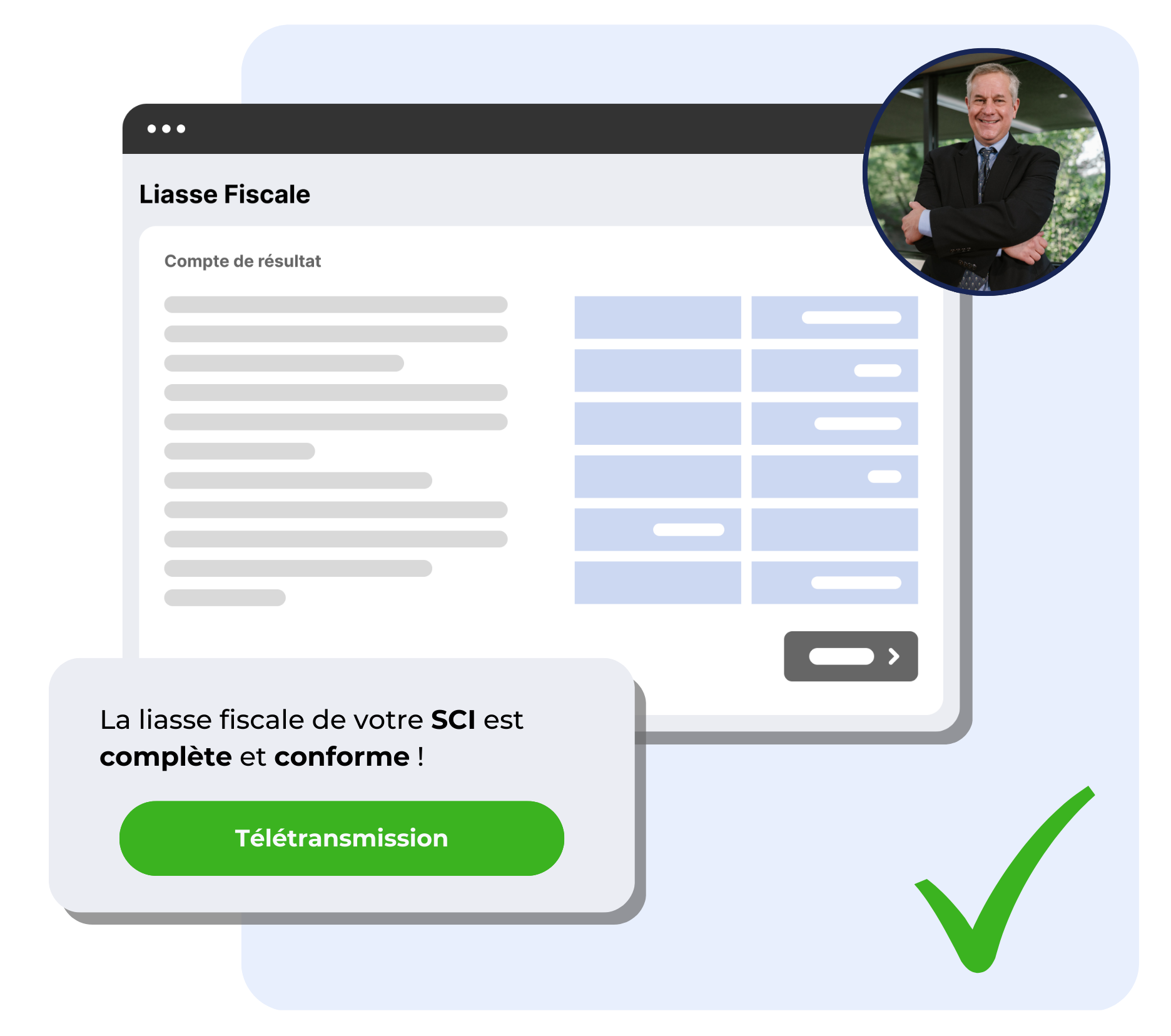 Vous pouvez générer une liasse fiscale SCI avec la plateforme de télédéclaration Teledec