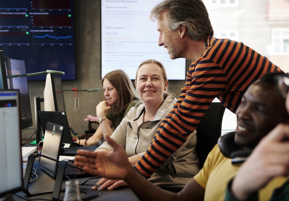 Répartition des bénéfices entre les associés.